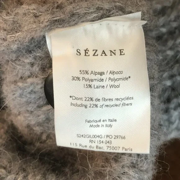 Sezane Basile Cardigan XXS - Picture 3 of 6